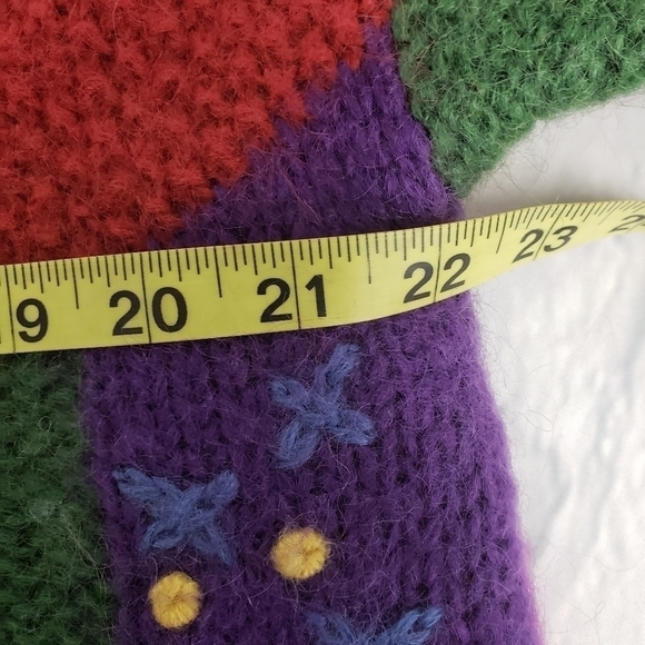 VINTAGE SiBA Mohair Lined Ski Sweater Tunic EUC - Picture 7 of 16